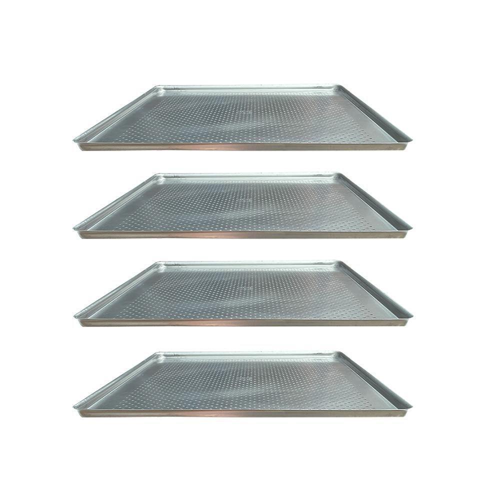 Forno Turbo Prp-004 Plus 110V Vermelho + Bancada Mes-004 Progás + 4 Assadeiras Cimapi 110V - 3