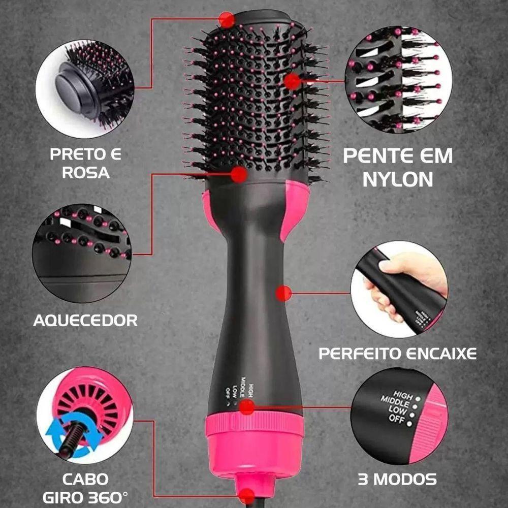 Escova Secadora Modeladora Alisadora Garantia Premier - 5