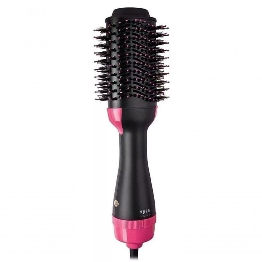 Escova Secadora Luxx Hair 1000w 3 Velocidades 127 - Preta-rosa - 1