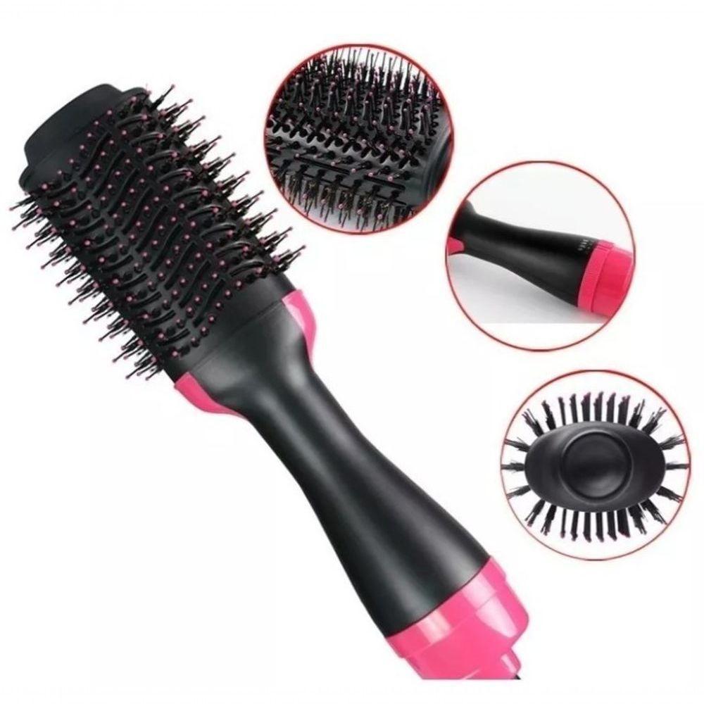 Escova Secadora Luxx Hair 1000w 3 Velocidades 127 - Preta-rosa - 2
