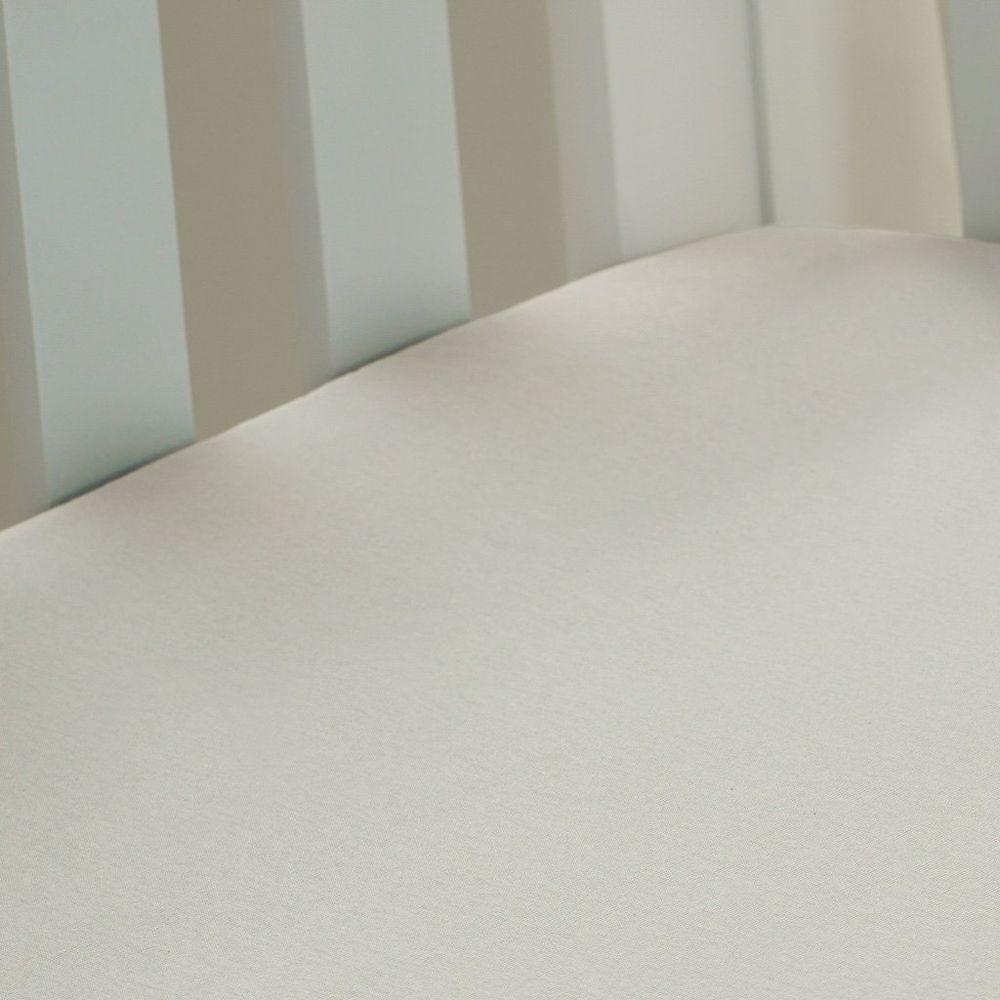 Lençol De Berço Com Elástico Malha 100% Algodão 125g-m² 70x130x15cm Duna - 2