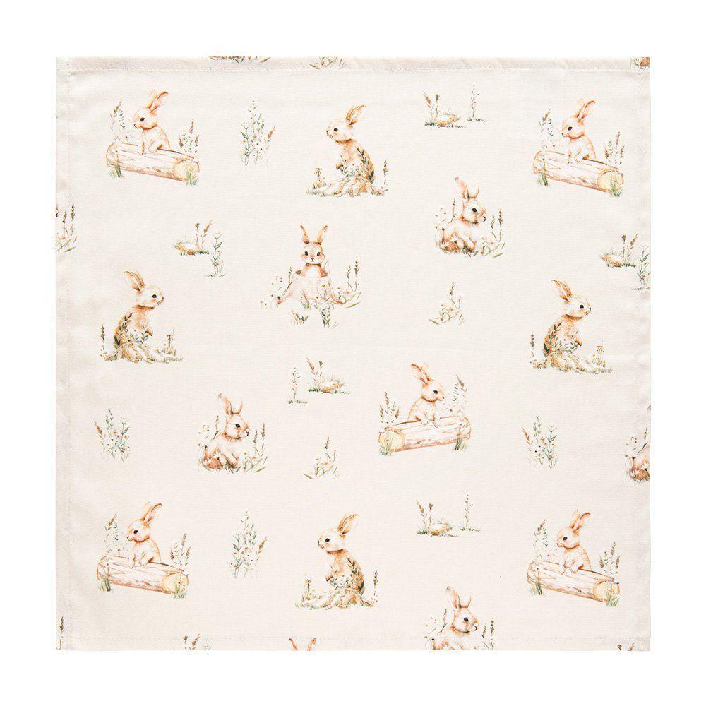 Guardanapo Copa E Cia 4 Peças Home 45x45cm Páscoa Coelhos - 5