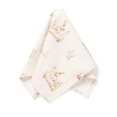 Guardanapo Copa E Cia 4 Peças Home 45x45cm Páscoa Coelhos