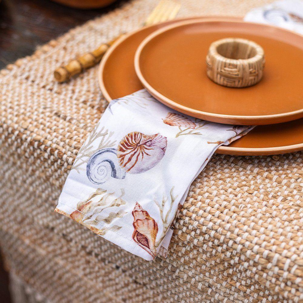 Guardanapo Copa E Cia 4 Peças Home 45x45cm Estampado Marine - 3