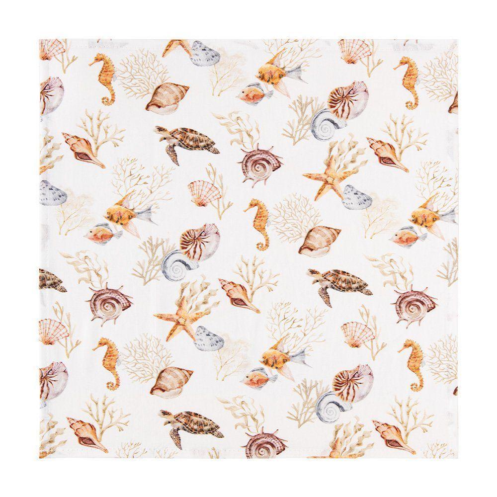 Guardanapo Copa E Cia 4 Peças Home 45x45cm Estampado Marine - 5