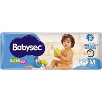 Fralda Babysec Ultrasec Azul Galinha Pintadinha M 26 Unidades - 1