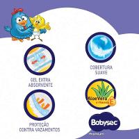Fralda Babysec Ultrasec Azul Galinha Pintadinha M 26 Unidades - 2