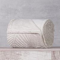 Manta Queen Brushed New Microfibra Flannel 100% Poliéster 220x230 Biscuit - 3