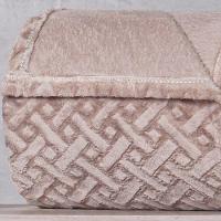 Manta Casal Brushed New Microfibra Flannel 100% Poliéster 180x230 Funghi
