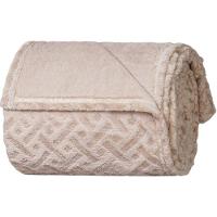 Manta Casal Brushed New Microfibra Flannel 100% Poliéster 180x230 Linho - 1