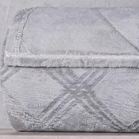 Manta Queen Brushed New Microfibra Flannel 100% Poliéster 220x230 Platina - 3
