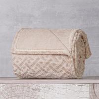 Manta Queen Brushed New Microfibra Flannel 100% Poliéster 220x230 Linho