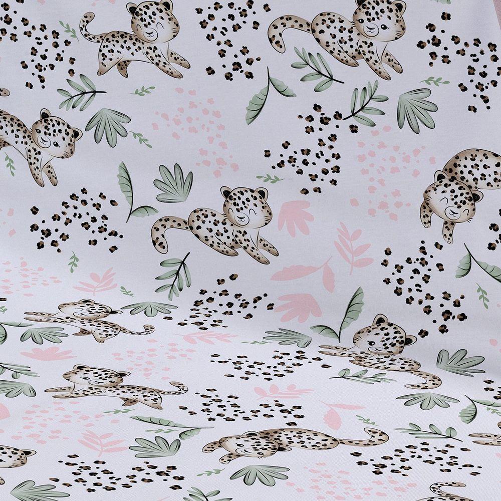 Kit Toalhinha De Boca Com 03 Peças Tecebem Baby Malha 100% Algodão Lizi Rosinha - 3