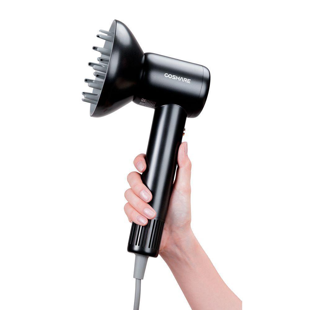 Secador De Cabelo Dyson Alta Velocidade Coshare Preto 110v - 7