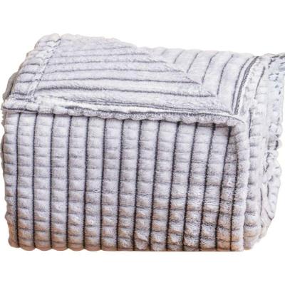 Manta Casal Alpen Efeito Back Print 100% Poliéster 240g/m² 180x240cm Grafite