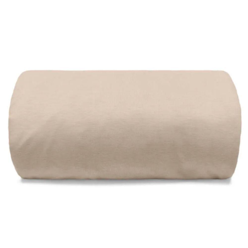 Lençol Avulso Buettner Solteiro King Malha 100% Algodão Image Com Elástico Bege - 1