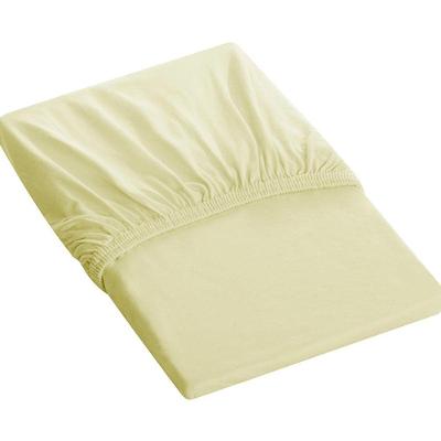 Lençol Tecebem Solteiro King Malha C/ Elástico Liso 100mx203mx40cm Baunilha