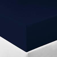 Lençol Tecebem Solteiro Malha C/ Elástico Liso 88cmx188mx30cm Marinho - 2