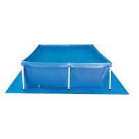 Piscina Retangular 3000 Litros Capa E Forro Mor - 9