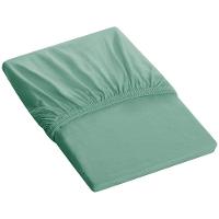 Lençol Tecebem Casal Malha C/ Elástico Liso 138mx188mx30cm Verde - 1