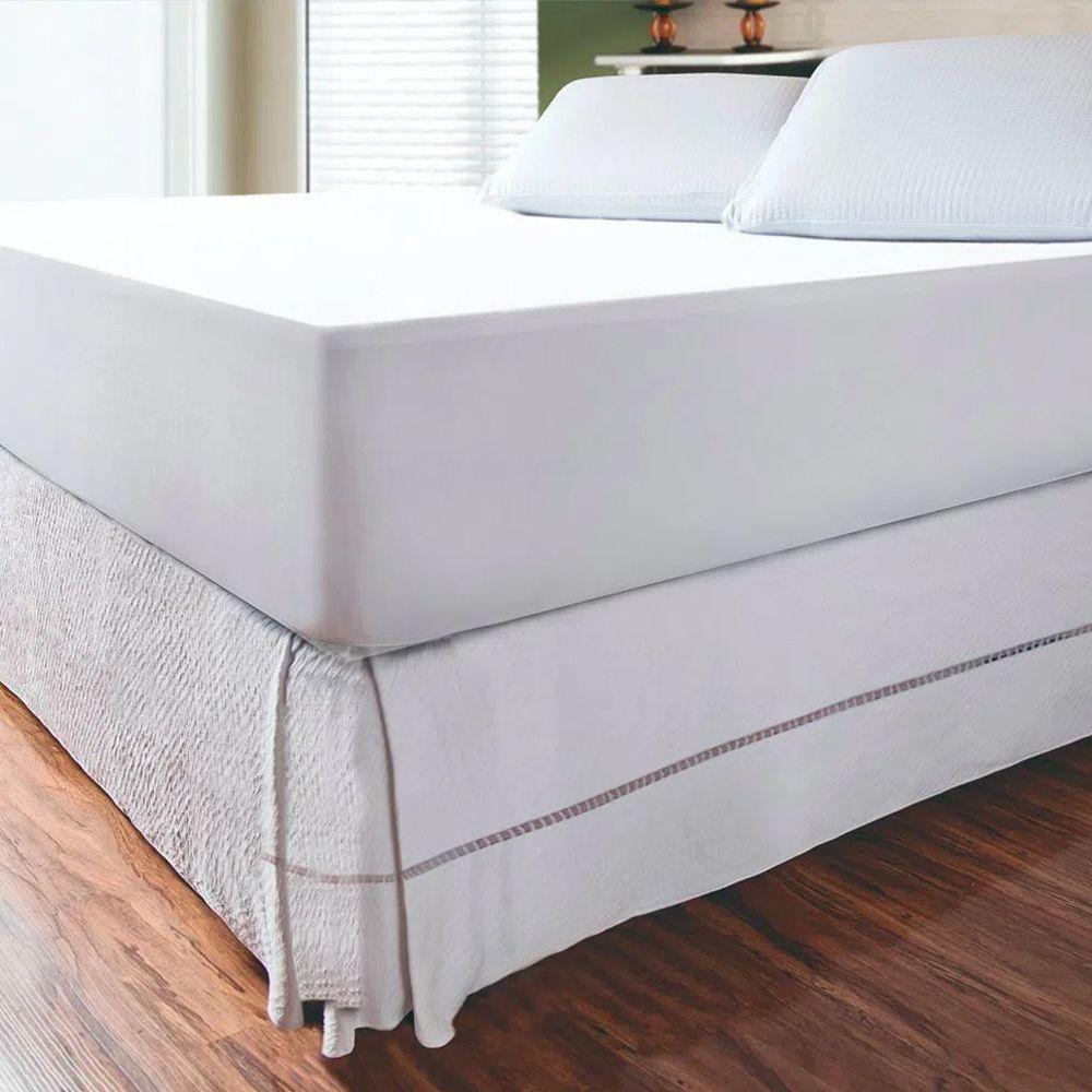 Protetor De Colchão Impermeável Queen 100% Algodão Não Faz Barulho - 3