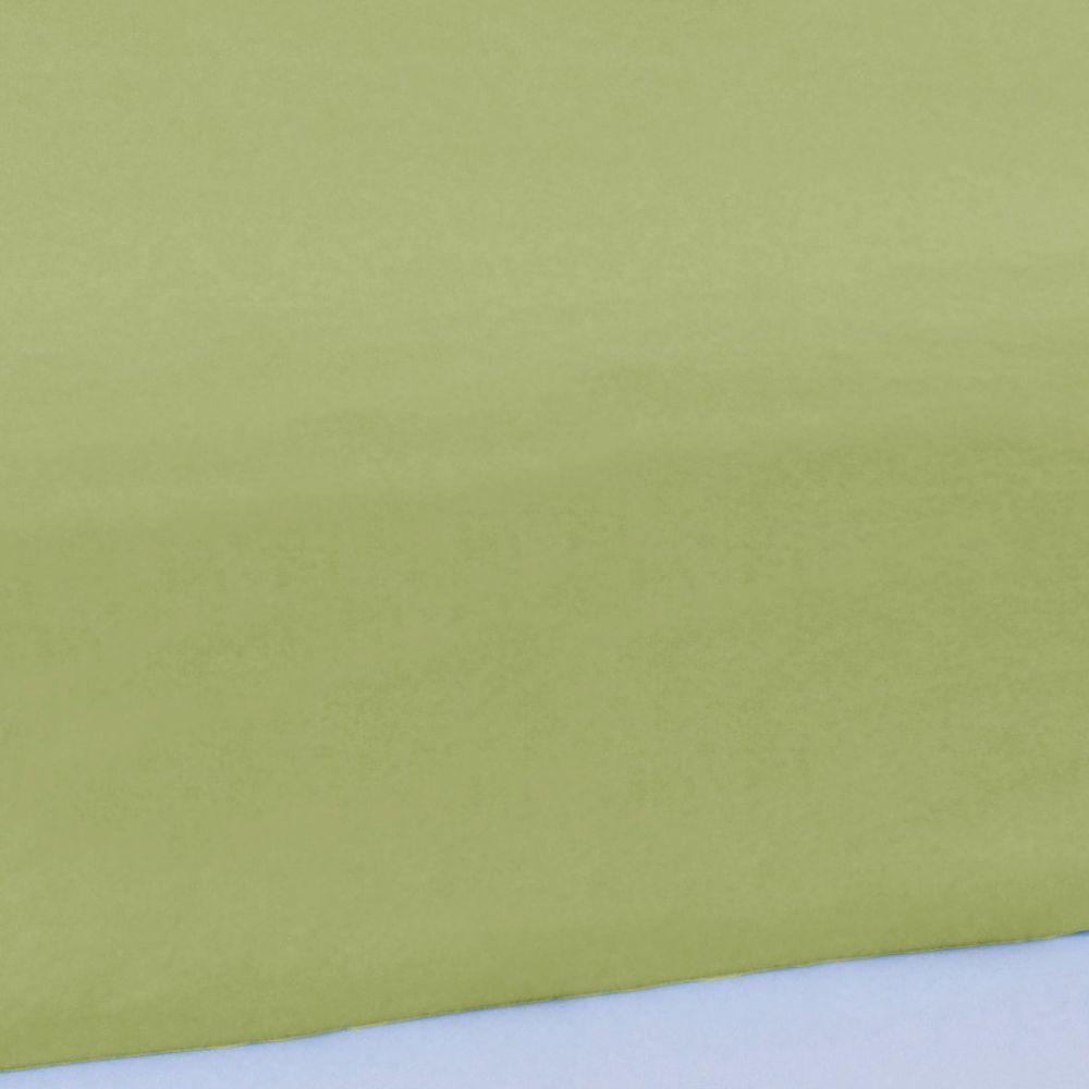 Lençol Solteiro Serena Malha 100% Algodão 88x188x23cm Verde - 5