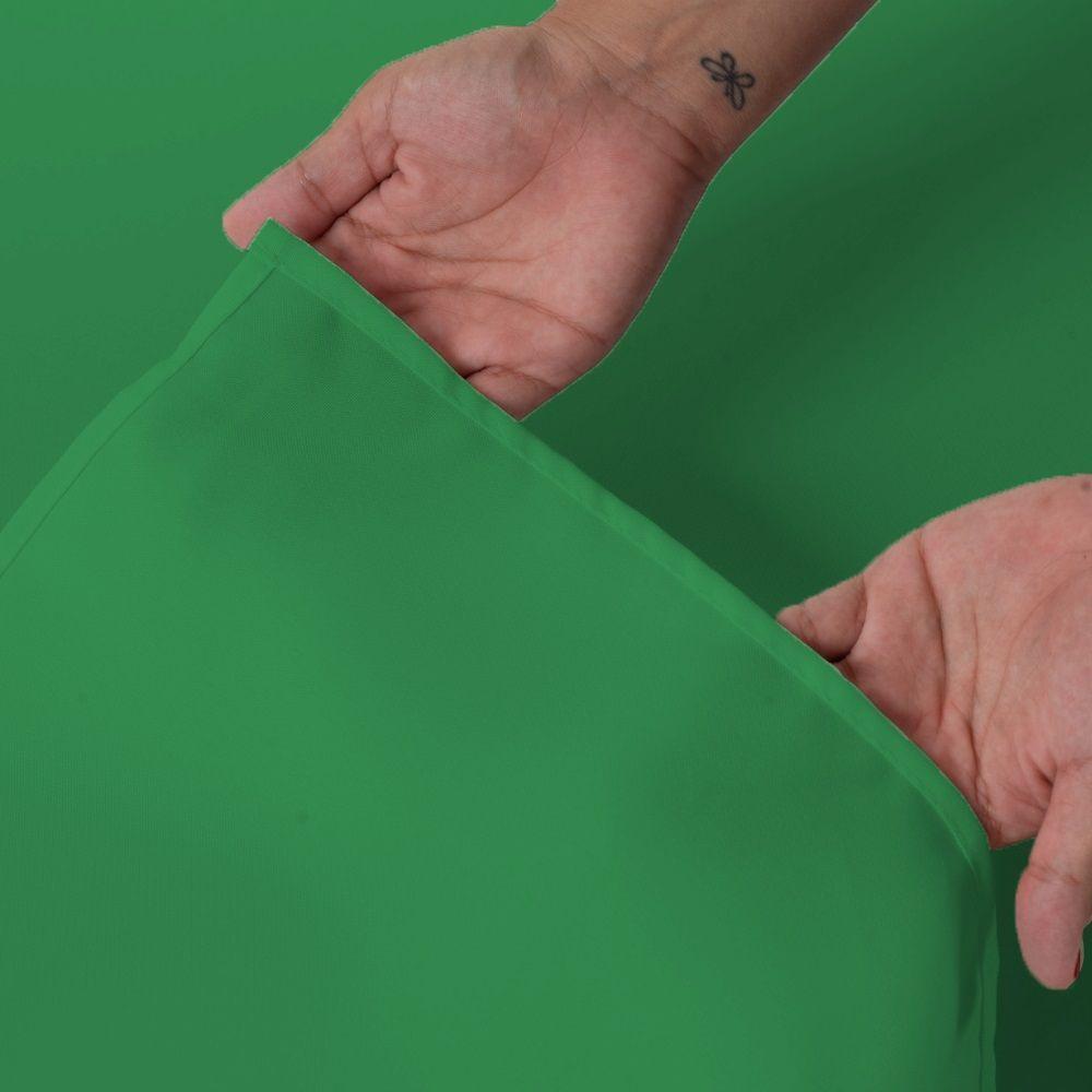 Toalha Mesa Basica 4 Lugares Oxford 100% Poliéster - Verde - 4