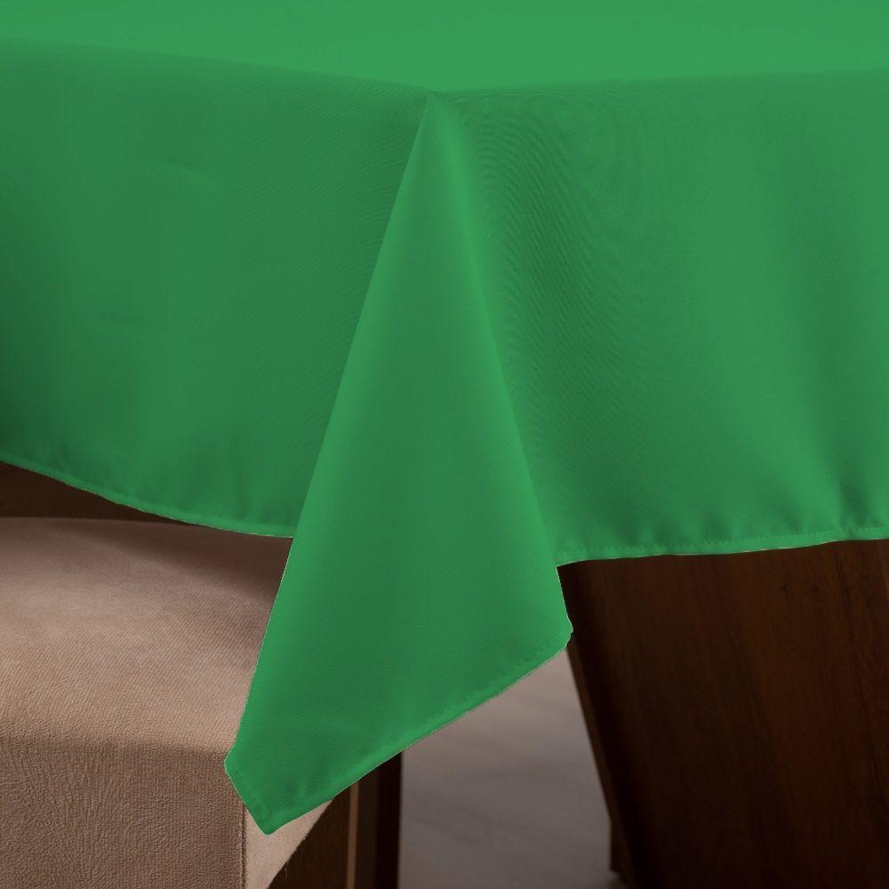 Toalha Mesa Basica 4 Lugares Oxford 100% Poliéster - Verde - 5