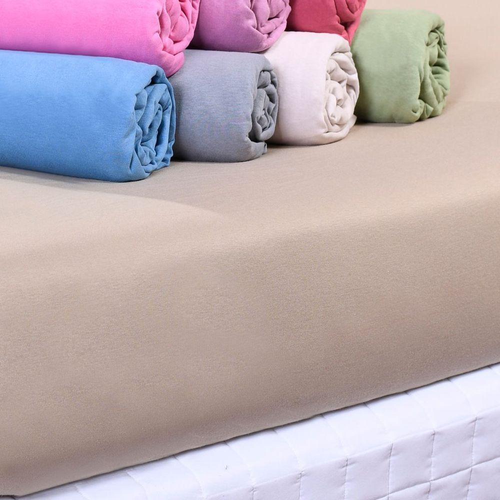 Lençol Queen Dreams Malha 100% Algodão 158x198x30cm Salmão - 3