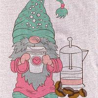 Pano De Copa Teka Primore Café Com Duende - 4