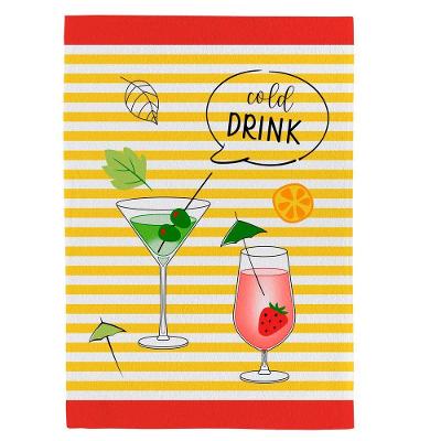 Pano De Copa Felpudo Teka Fiori Summer