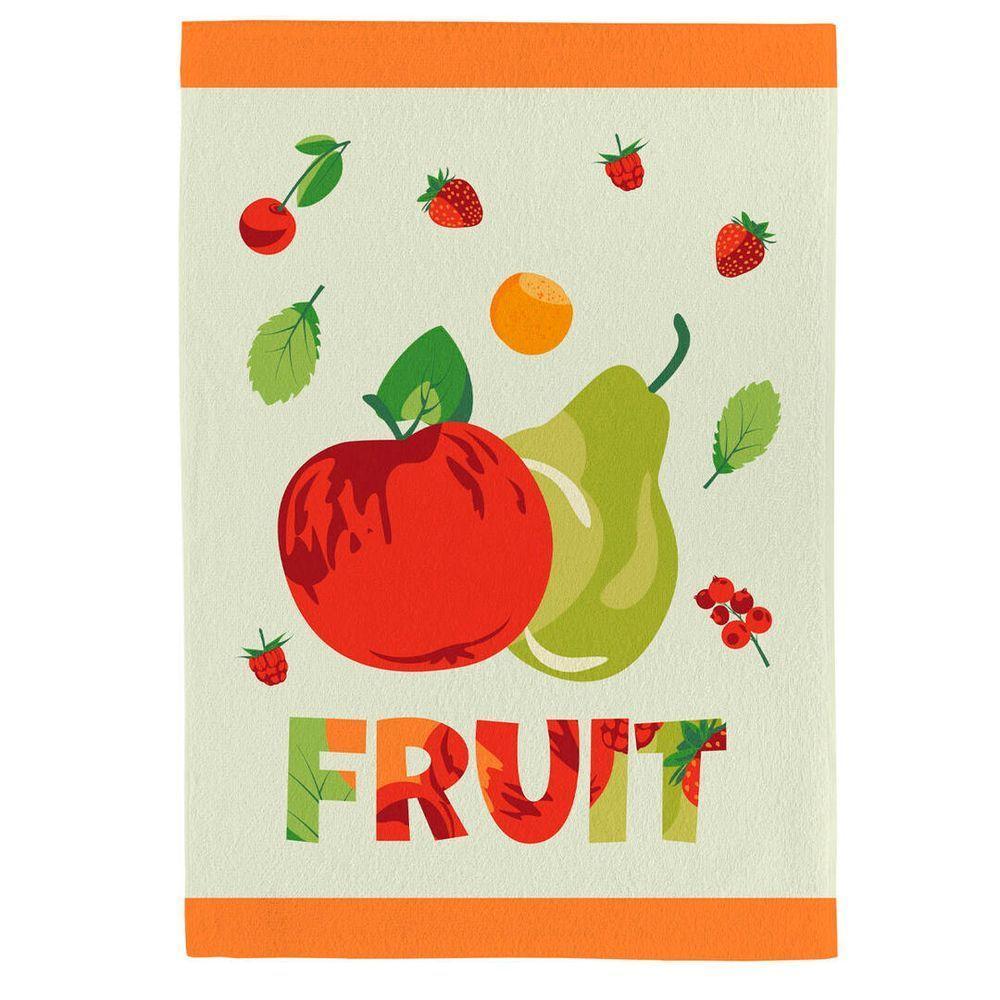 Pano De Copa Felpudo Teka Fiori Fruits - 1