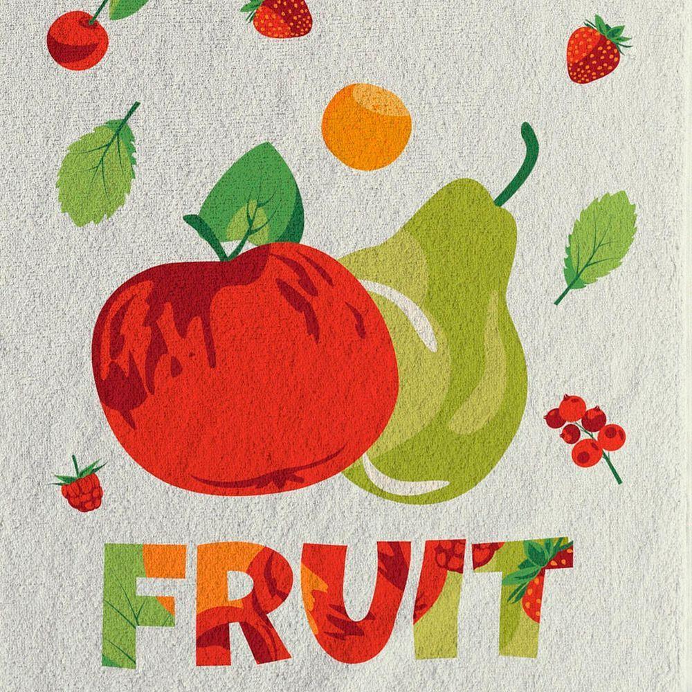 Pano De Copa Felpudo Teka Fiori Fruits - 2