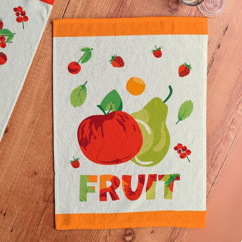 Pano De Copa Felpudo Teka Fiori Fruits - 3