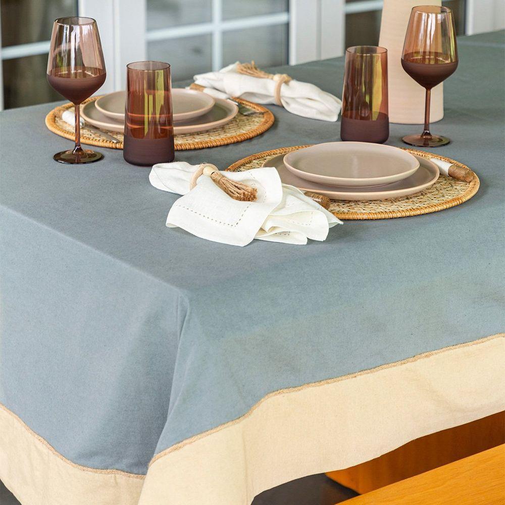 Toalha De Mesa Copa E Cia Harmandir Quadrada 8 Lugares 220 X 220 Cm - 3