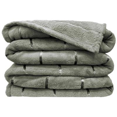 Manta Cobertor Queen Roma Flannel Ultrasoft - Alecrim