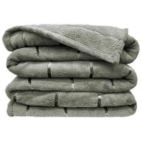 Manta Cobertor Queen Roma Flannel Ultrasoft - Alecrim - 1