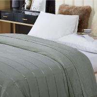 Manta Cobertor Queen Roma Flannel Ultrasoft - Alecrim - 2