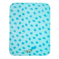 Manta Berço Buettner Baby Estampada Microfibra Bordado Voando 80cmx100m Azul - 3