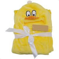 Manta Cobertor Toalha De Banho Com Capuz Para Bebê Criança Lorben Manto Bichinhos Fleece Macio - 3