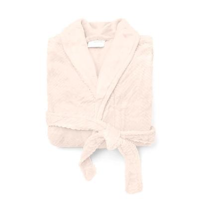 Roupão Buettner Feminino Microfibra Jacquard 100% Poliéster Adele Gola Xale Tamanho(m) Marfim