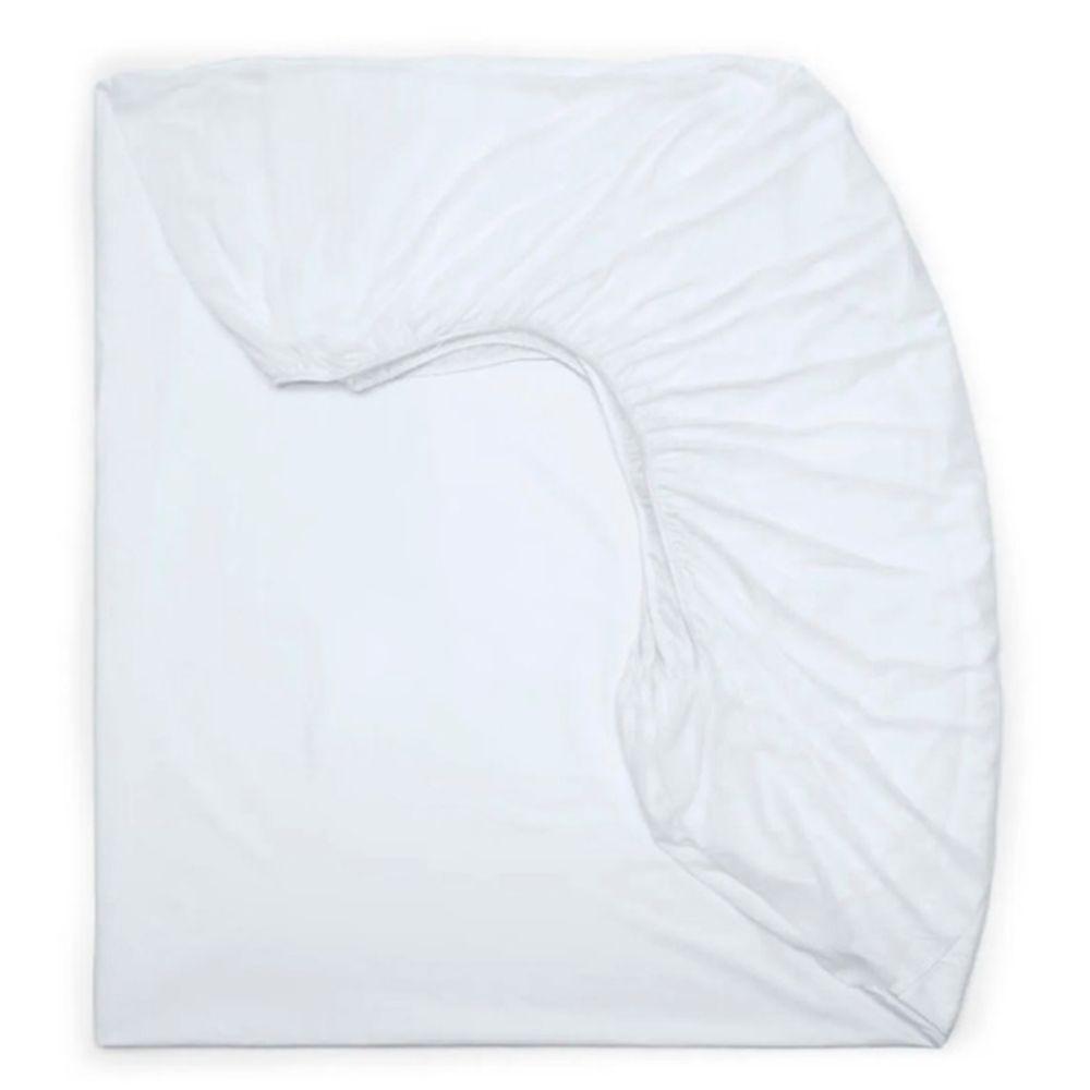 Protetor De Colchão Tecebem Queen Malha Fundido Impermeável 1,58mx1,98mx40cm Branco - 3