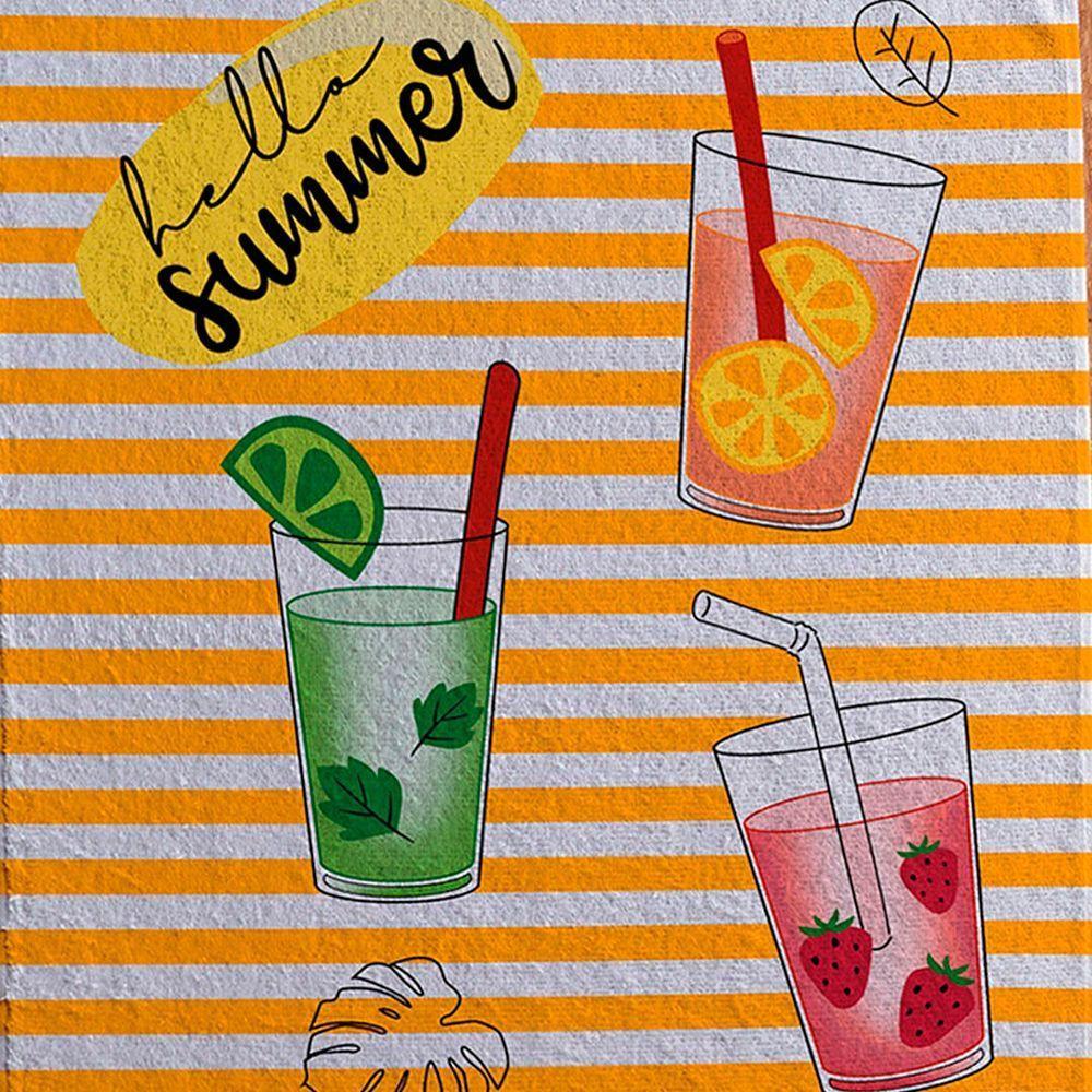 Pano De Copa Felpudo Teka Fiori Summer - 2