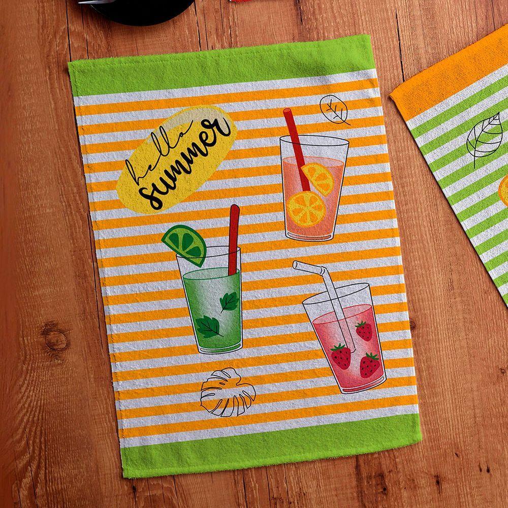 Pano De Copa Felpudo Teka Fiori Summer - 3