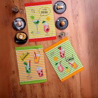 Pano De Copa Felpudo Teka Fiori Summer - 4