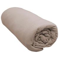 Lençol Portallar King Com Elástico Malha 100% Algodão Premiun Classic Capuccino - 2