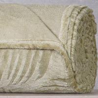 Manta Casal Brushed New Microfibra Flannel 100% Poliéster 180x230 Folha Seca - 5