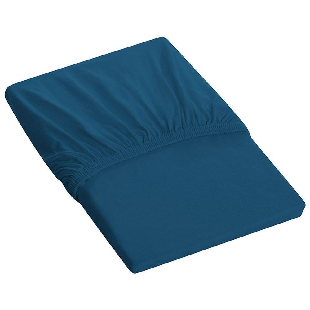 Lençol Tecebem Casal Malha C/ Elástico Liso 138mx188mx30cm Mediterrâneo - 1