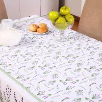 Toalha De Mesa Estampada Allegra 1 Peça 4 Lugares 100% Poliéster - Lavanda - 1