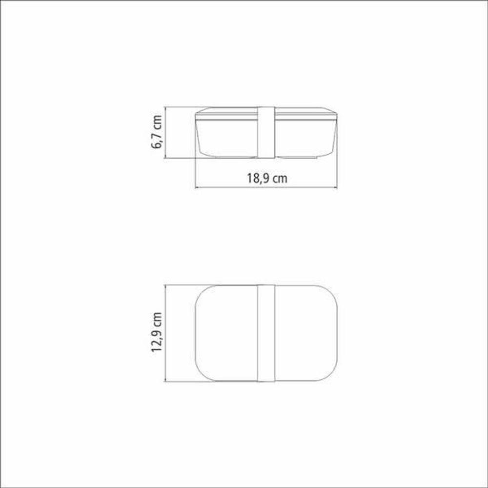Pote Para Alimentos Tramontina By Me 1 Litro Com Tampa Estampada - 4